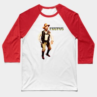 Festus Gunsmoke Baseball T-Shirt